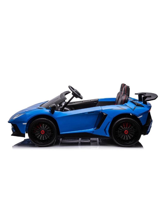 Lamborghini Aventador SV Car 1B/2M Blue - Image 4